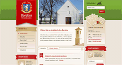 Desktop Screenshot of borotice.cz